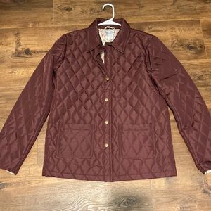 womens nylon puff jacket size m